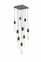 Elegant 2088D20BK - Aurora 20 inch Pendant in Black