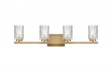 Elegant LD7028W32SG - Cassie 31 inch Wall Sconce in Satin Gold