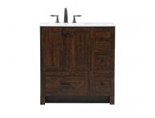 Elegant VF2832EX - 32 inch Single bathroom vanity in expresso