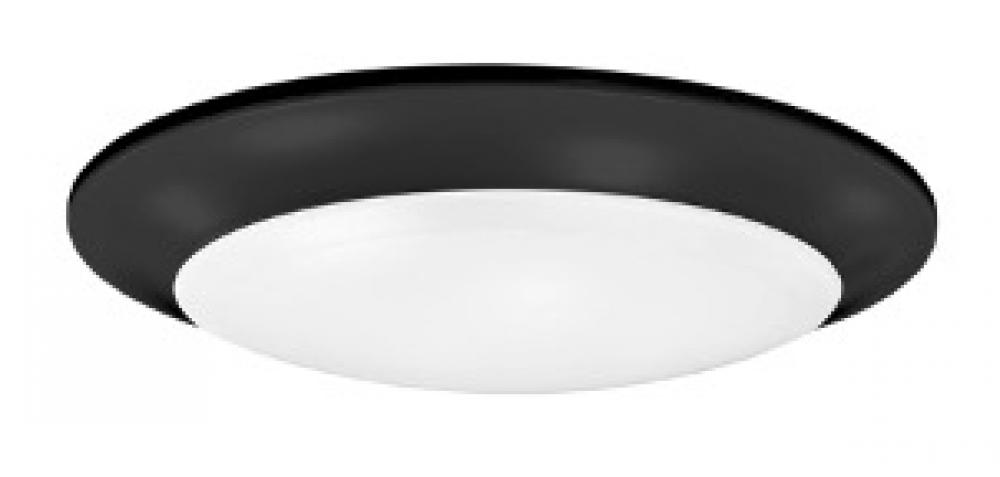 LED Disk, DL6151BK, 7.28inch BK Color, 15W Dimmable, 2700K 3000K 3500K 4000K 5000K 5CCT Swtich