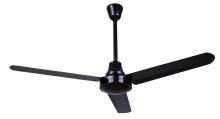 Canarm CP48D10N - Industrial DC Fan, CP48D10N, 48" Fan, BK Color, Downrod Mount, HIGH PERFORMANCE