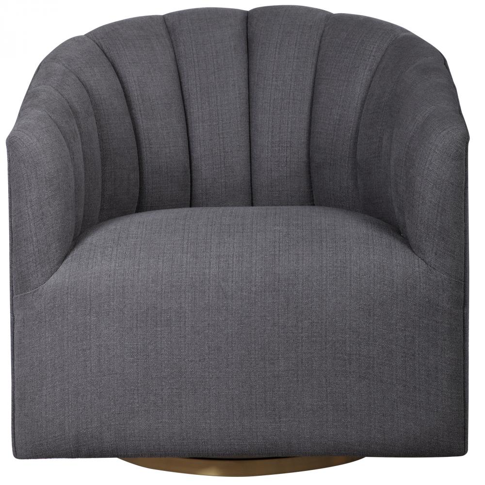 Uttermost Cuthbert Modern Swivel Chair