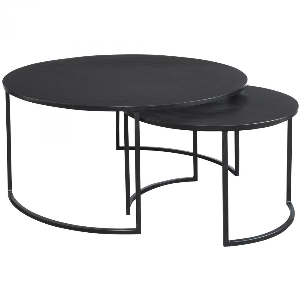 Uttermost Barnette Modern Nesting Coffee Tables S/2