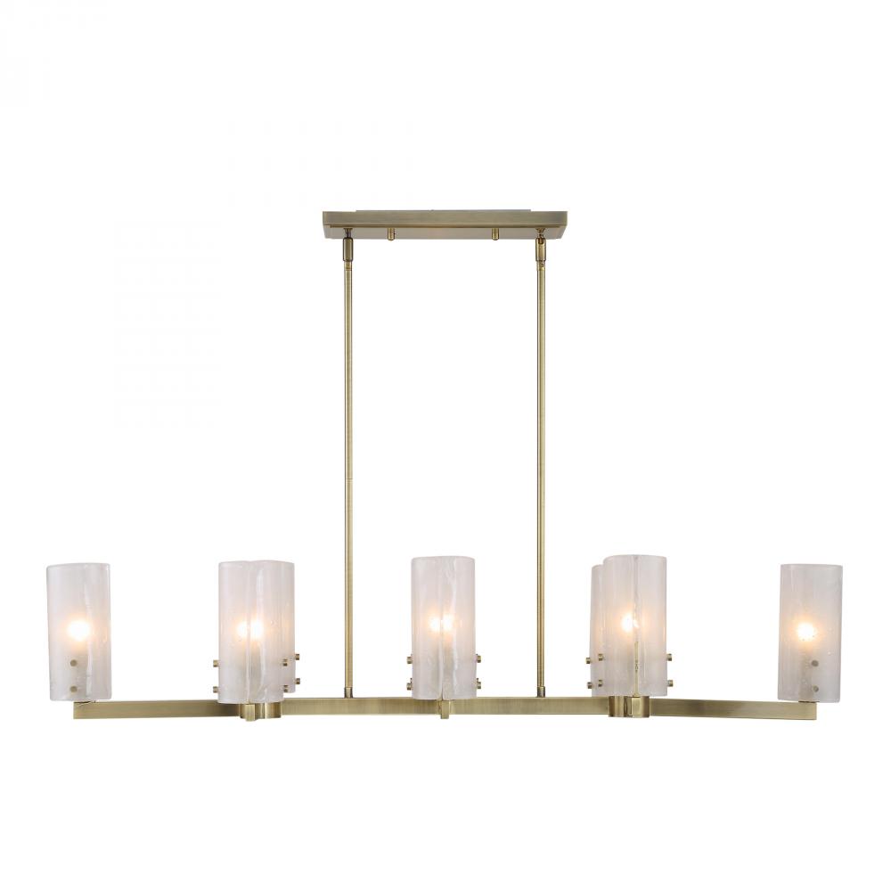 Uttermost Mistie 8 Light Linear Chandelier