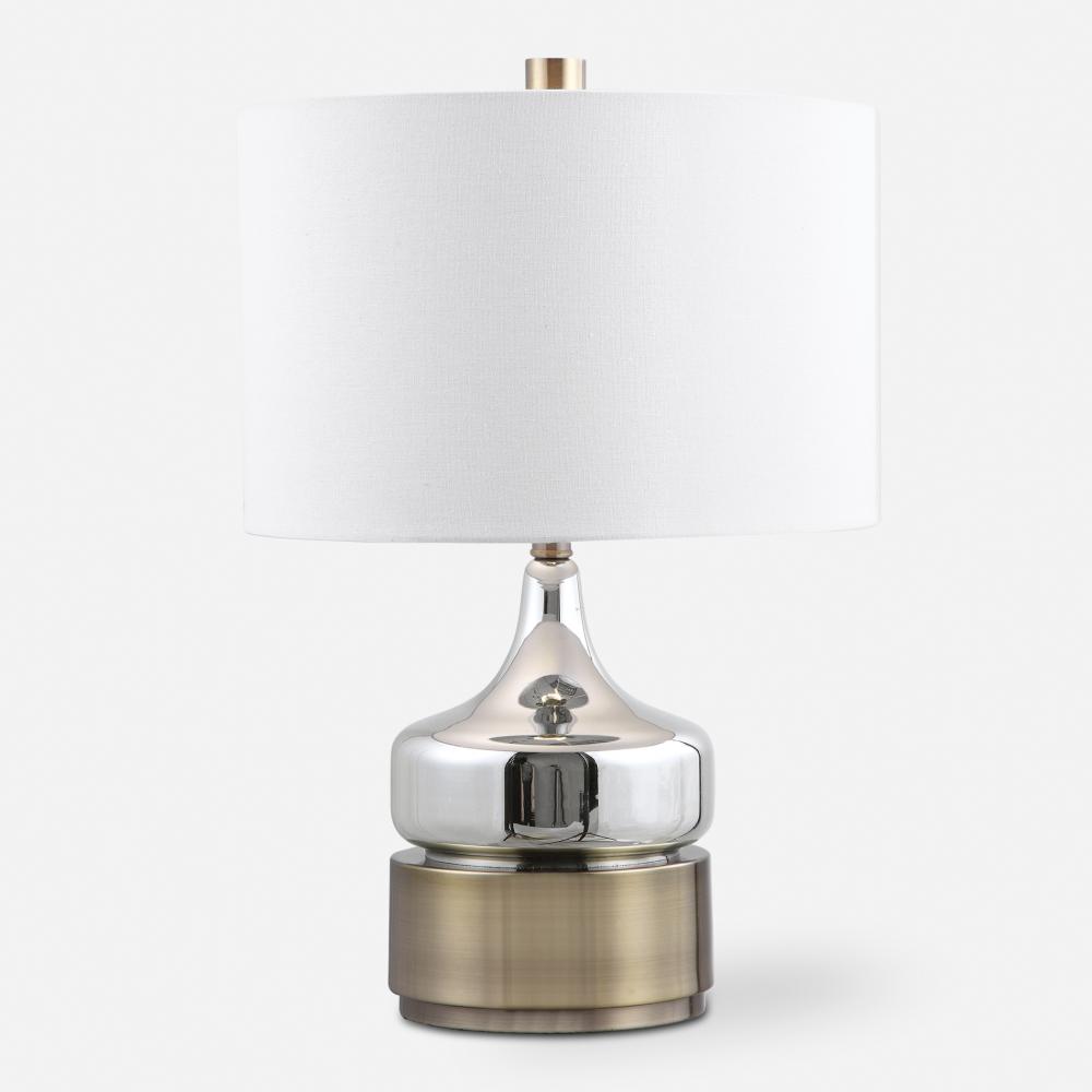 Uttermost Como Chrome Table Lamp