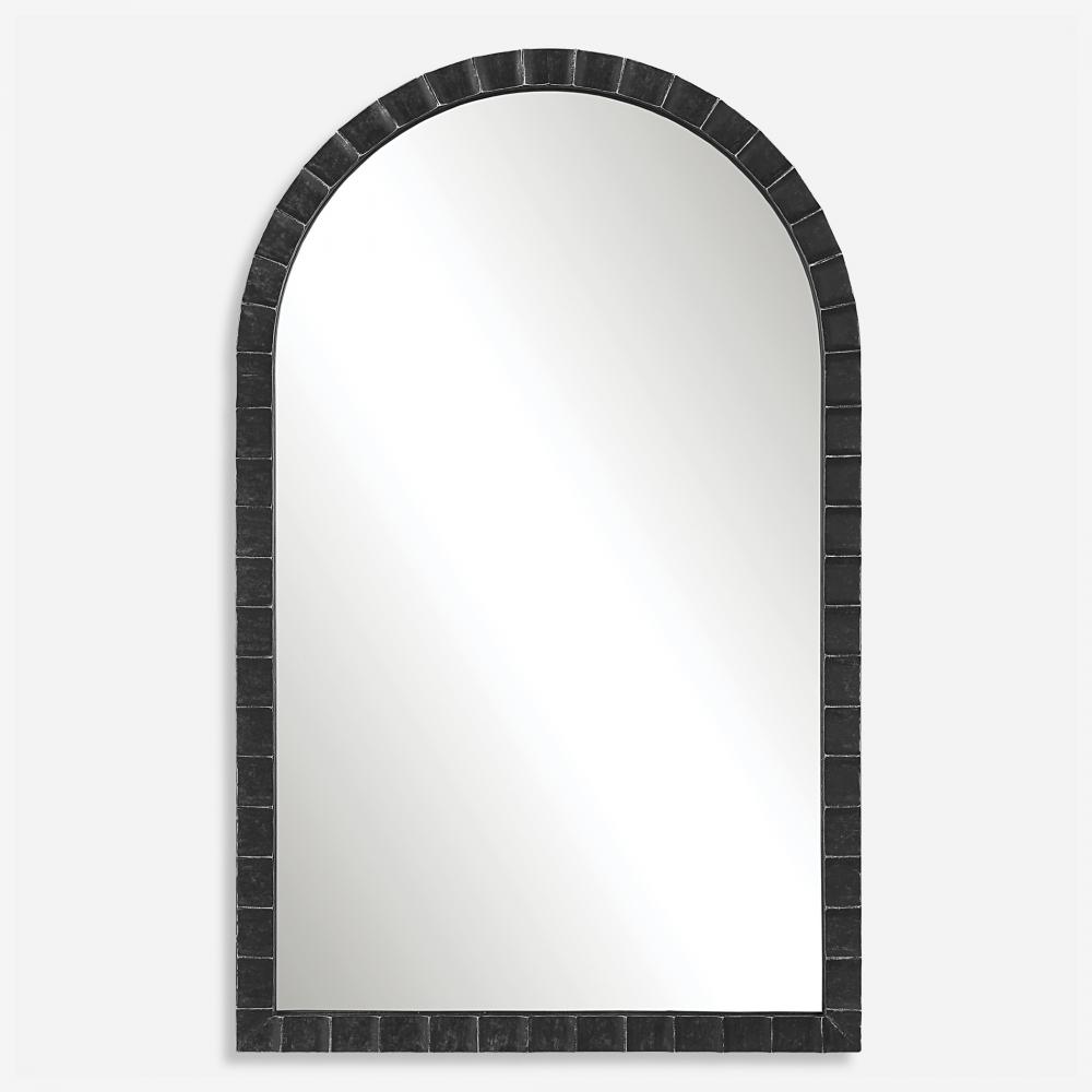 Uttermost Dandridge Black Arch Mirror