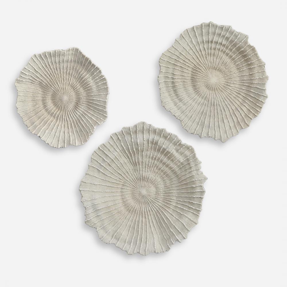 Uttermost Ocean Gems Coral Wall Decor, Set/3