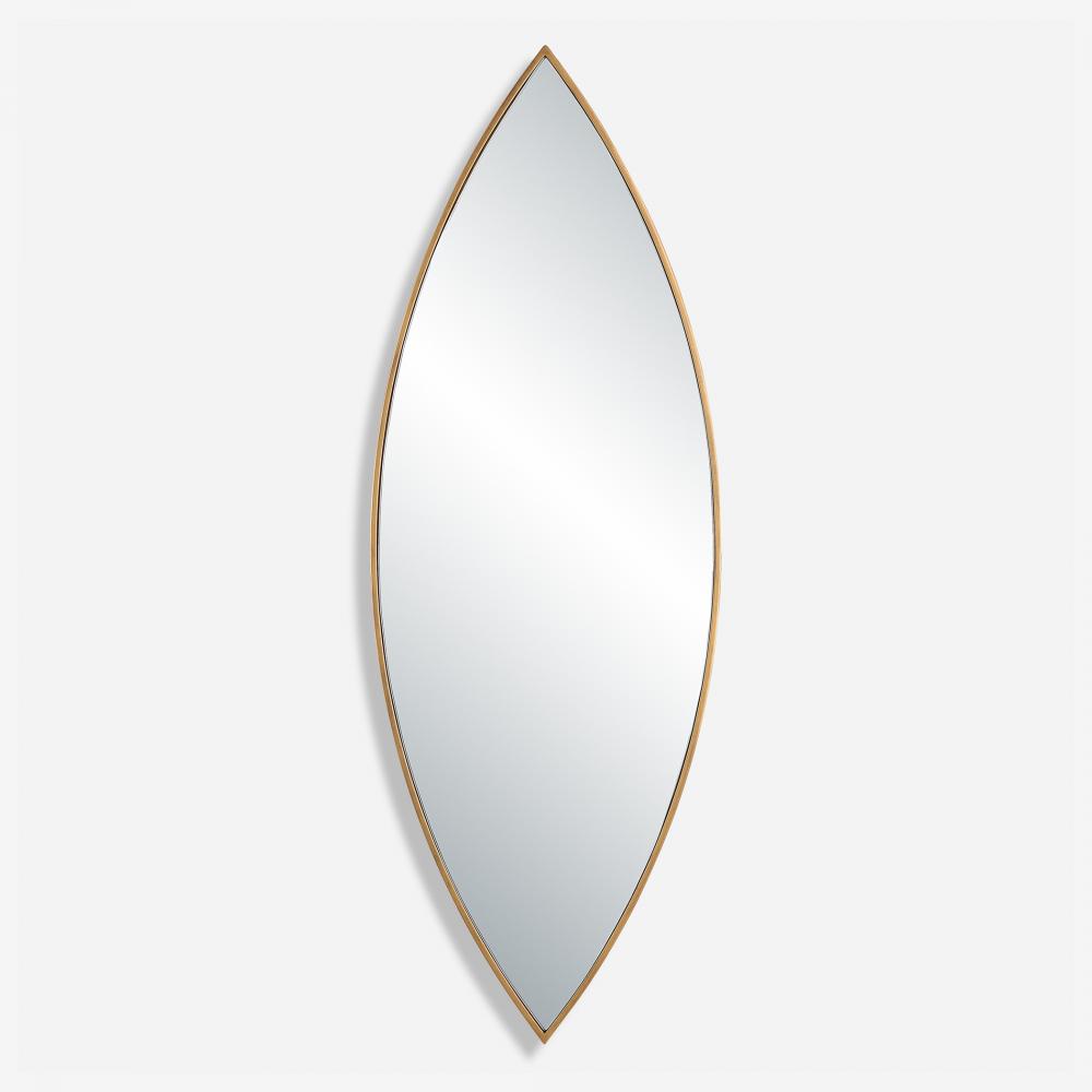 Uttermost Ellipse Gold Mirror