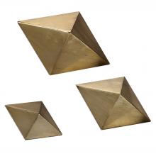 Uttermost 20007 - Rhombus Champagne Accents, S/3