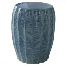 Uttermost 25154 - Uttermost Harbor Aque Blue Garden Stool