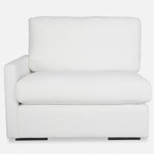 Uttermost 23854-L - Uttermost Refuge Arctic White Left Arm Facing Sofa