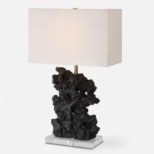 Uttermost 30386-1 - Uttermost Basalt Black Stone Table Lamp