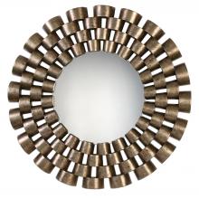 Uttermost 09136 - Uttermost Taurion Silver Leaf Round Mirror