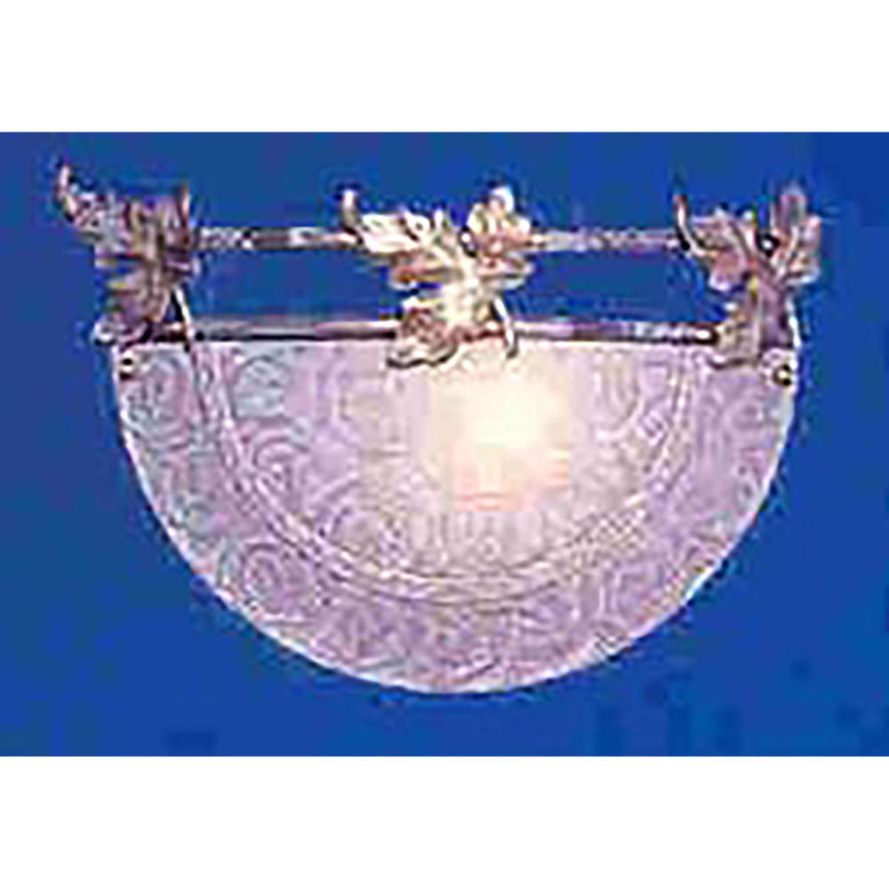 1-Light Glass Wall Bracket