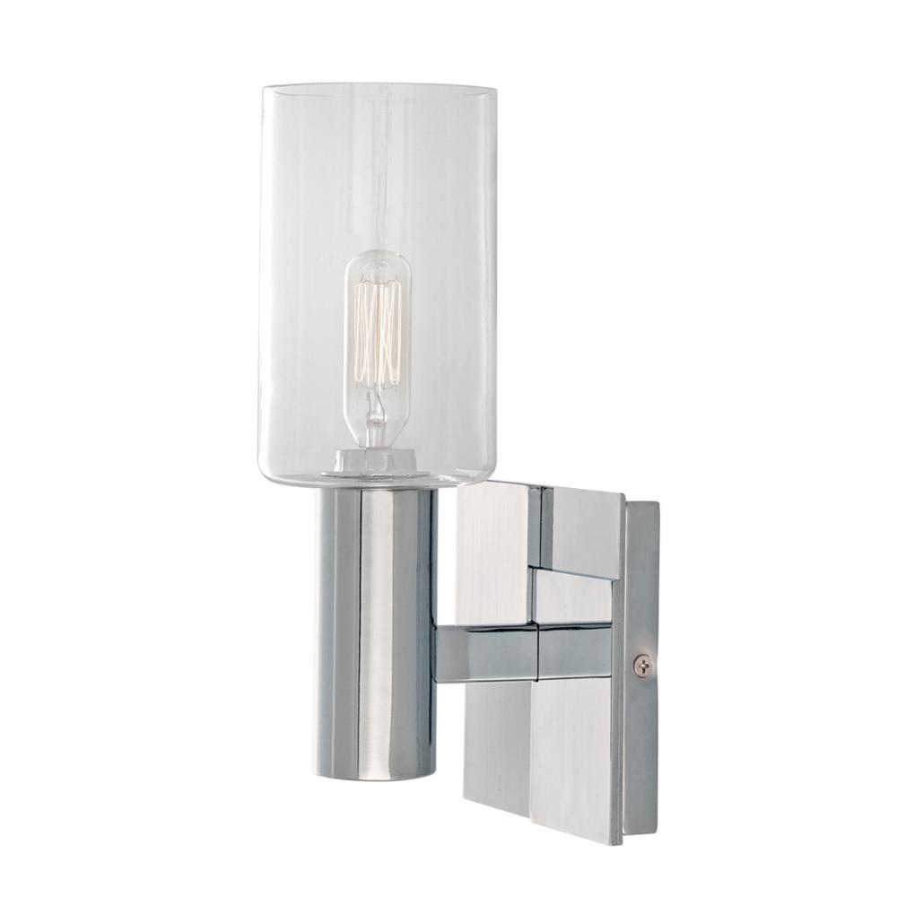 Empire 10.25'' High 1-Light Sconce - Chrome